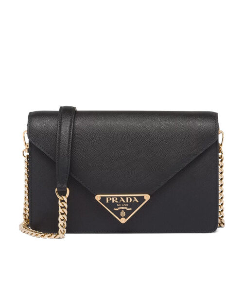 Prada Saffiano Leather Shoulder Bag